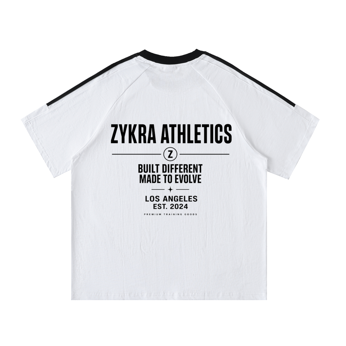 zykra,zykraathletics,zykraapparel,oversized,essentials,comfortable,cotton,white,black,losangeles,tee,athletic,streetwear,gymwear,pumpcover