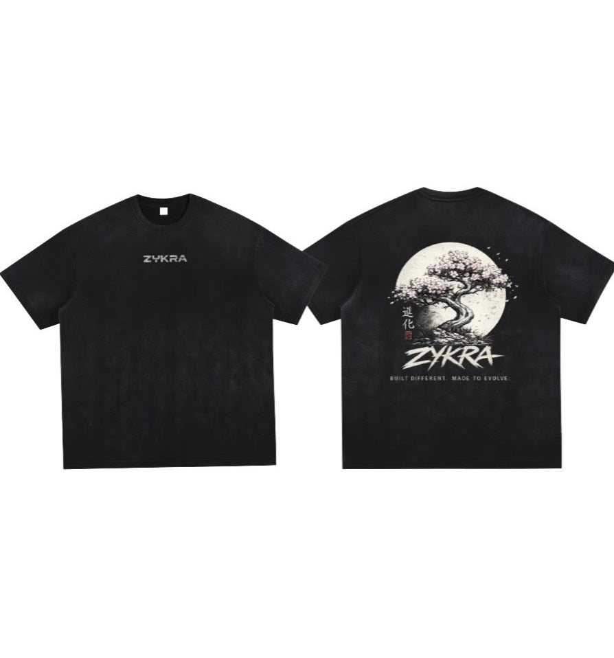 ZYKRA Vintage Wash Tee
