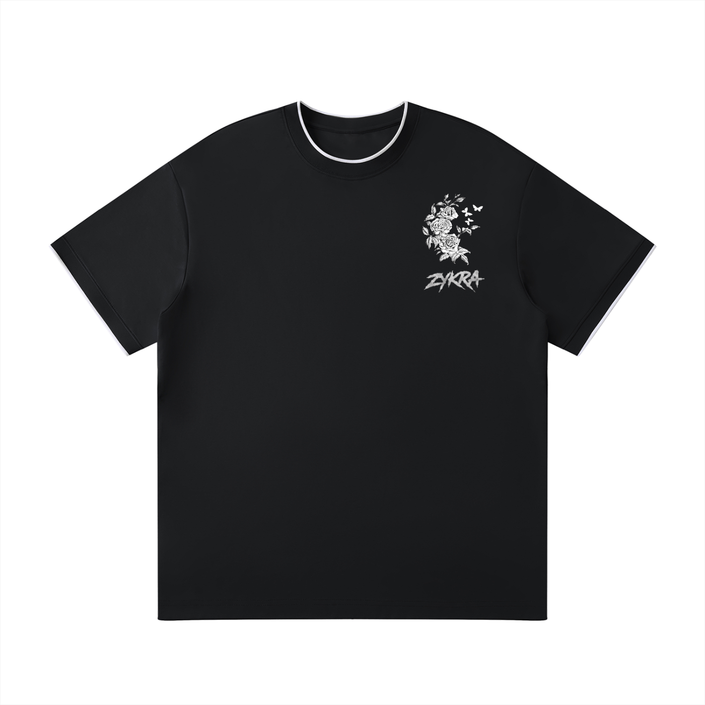 zykra,rose,tee,graphic,casual,streetwear,loose,oversized,comfortable,cotton,nylon,clothingbrand,clothes,shirt