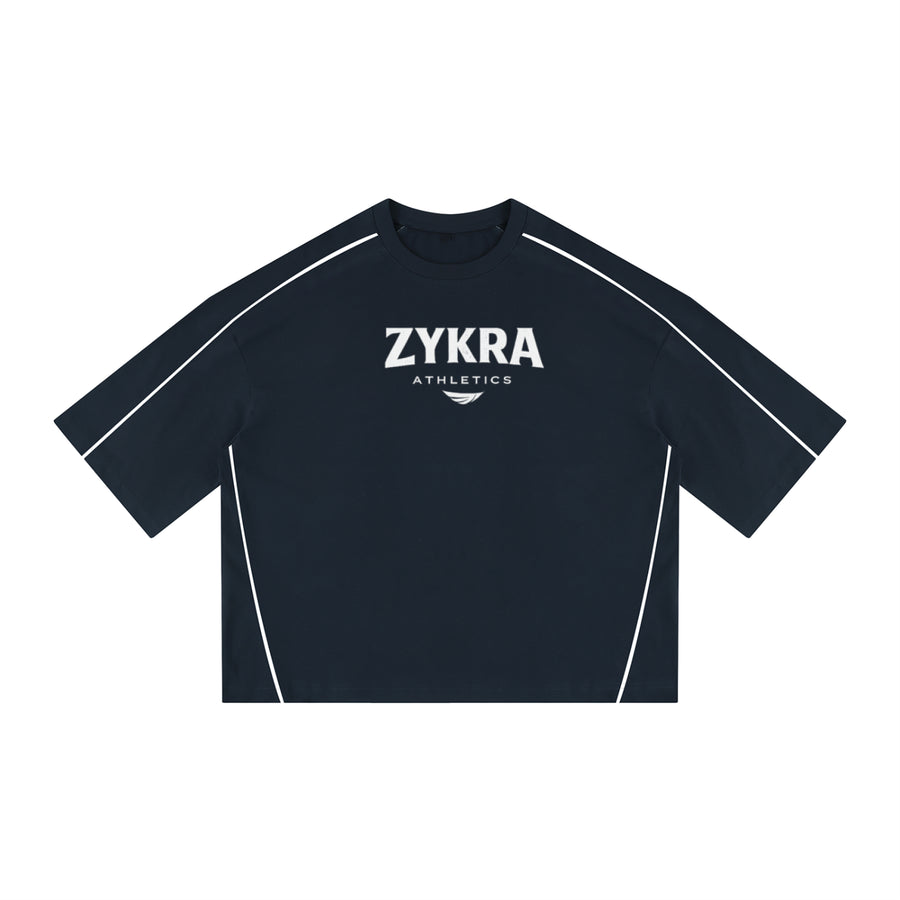 zykra,zykraathletics,premium,oversized,legacytee,tee,comfortable,athletics,gymapparel,gympumpcover,streetwear,everydaywear,black,navyblue,contrast,contrastpipelines,contrastpipe